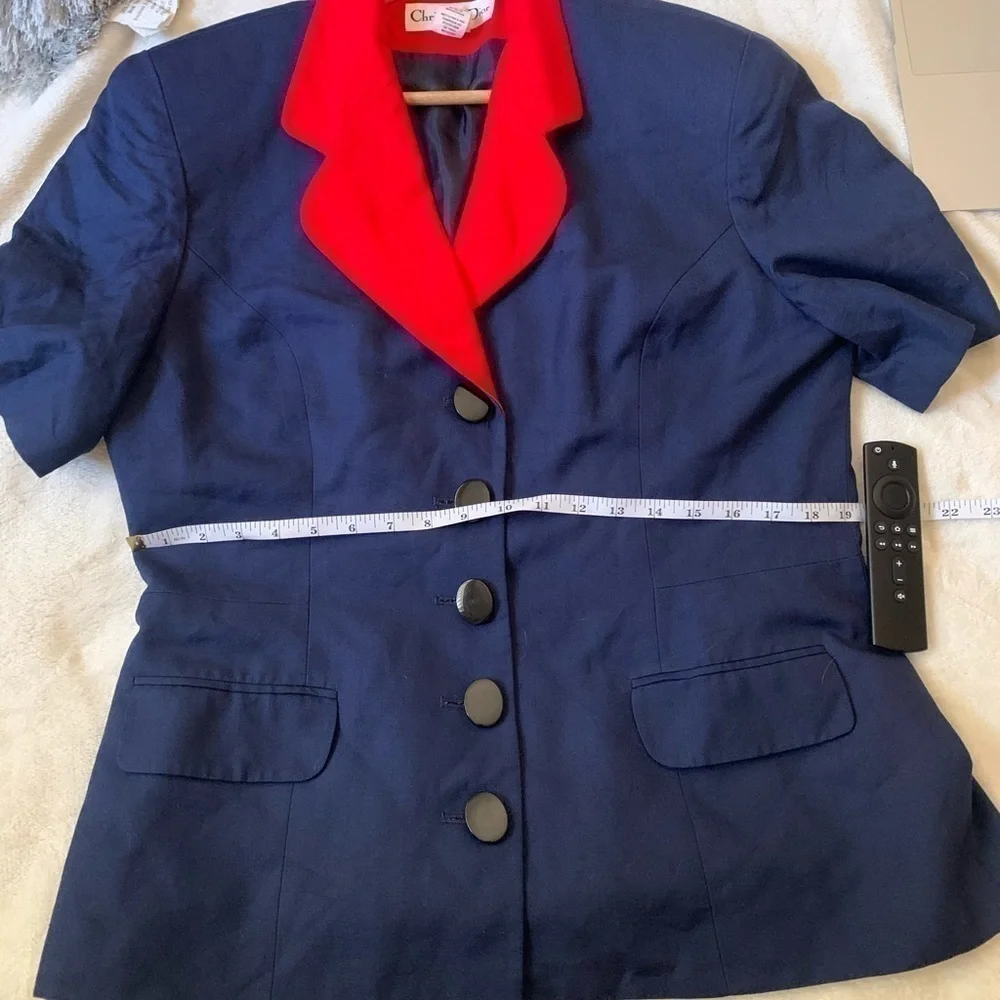 CHRISTIAN DIOR  vest blazer - Picture 7 of 12